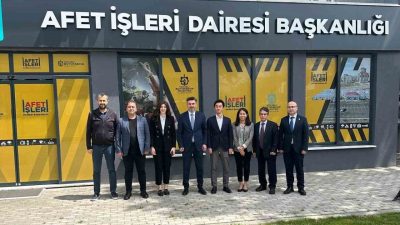 Japonya Uluslararası İşbirliği Ajansı (JICA) heyeti, Büyükşehir Belediyesi Afet İşleri