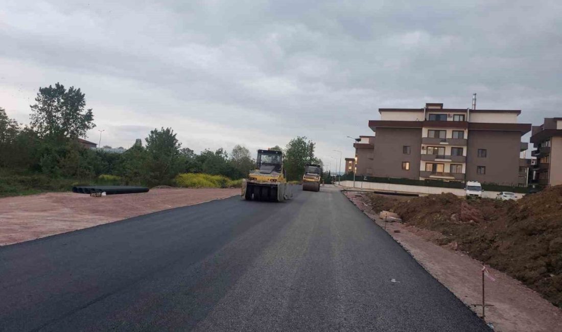 Kartepe ilçesi Dumlupınar Mahallesi Yahya Kaptan Caddesi’nde altyapısı biten kısımların