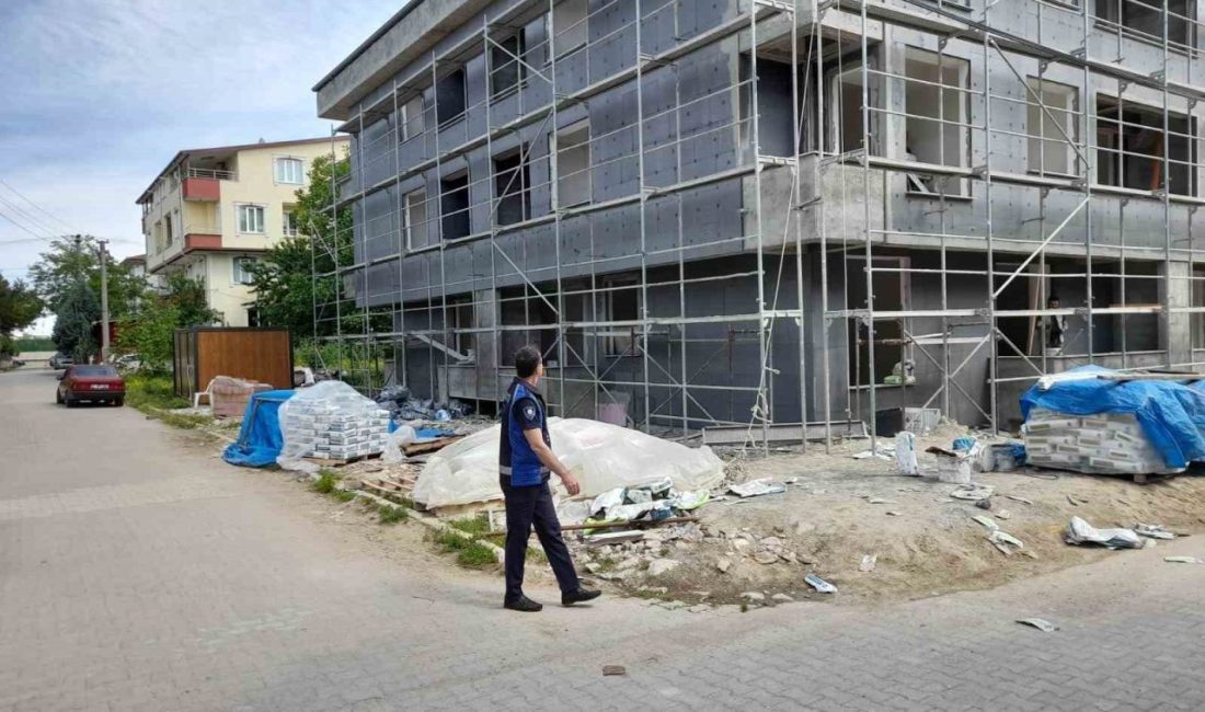Kartepe Belediyesi, ilçede artan inşaat faaliyetlerine karşı 7 gün 24