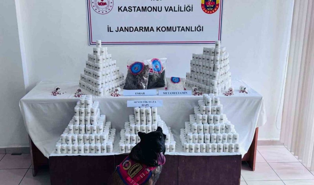 Kastamonu’da uyuşturucu operasyonu: 1 tutuklama Kastamonu’da jandarma ekipleri tarafından düzenlenen uyuşturucu operasyonunda 69 bin 407