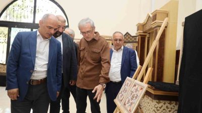 Körfez’de “Kaybolmuş Sanatlar” sergisinde unutulmaya yüz tutmuş geleneksel el sanatları