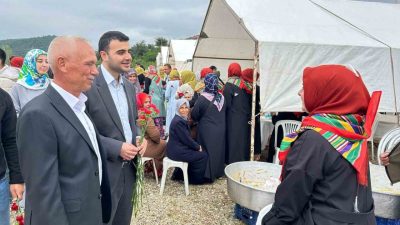 Bilecik’in Osmaneli Kaymakamı Abdüssamed Kılıç, köylerde devam eden Hıdırellez etkinliklerinde