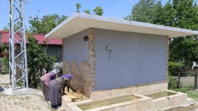 Kocael’de kırsal bölgelerde yapılan su depolarıyla vatandaşların yaşam kalitesini artırılarak,