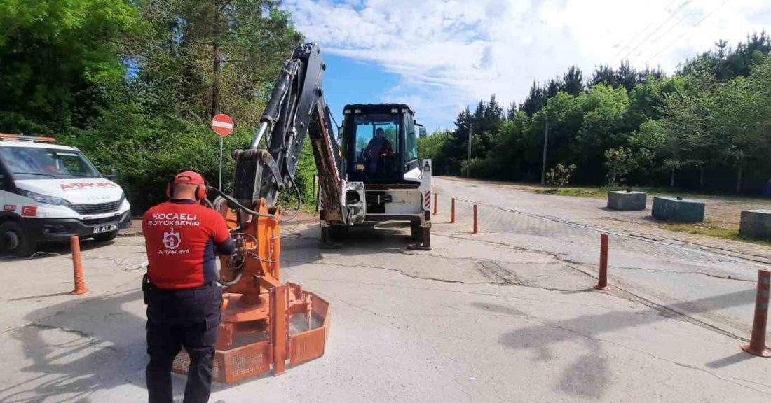 Kocaeli Büyükşehir Belediyesi tarafından yapılan çalışmalar sonucunda şehir genelinde yol