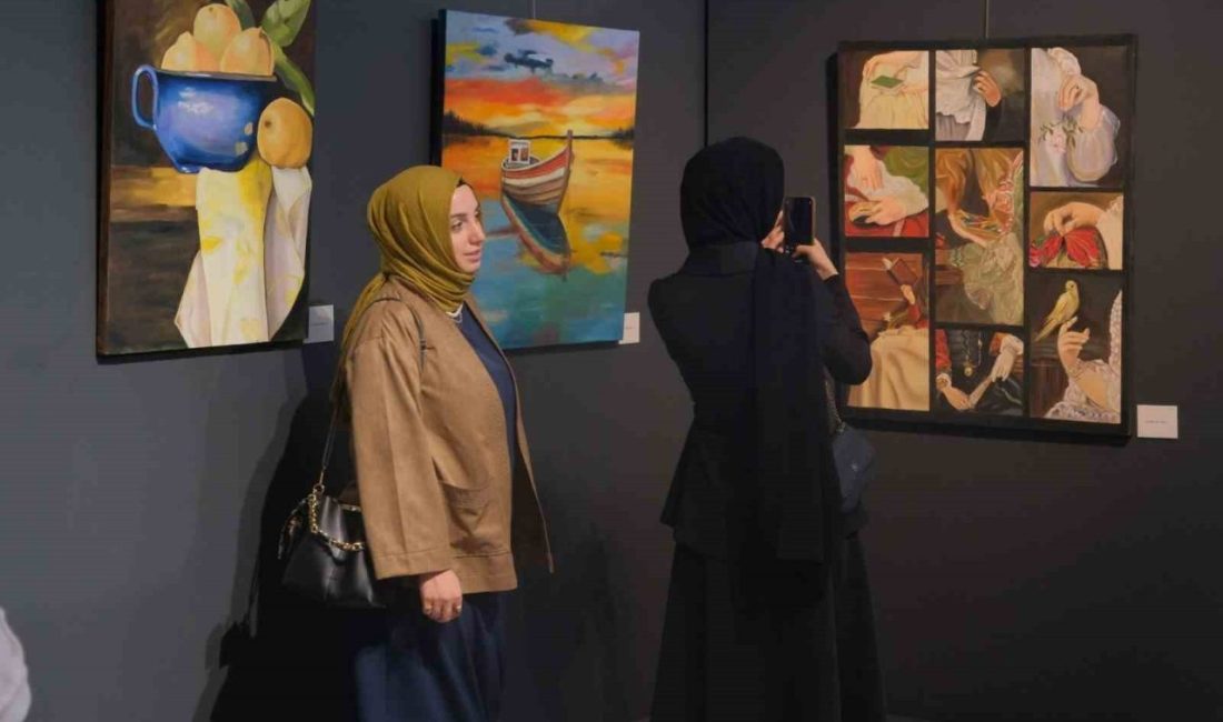 Koceli’de sanat eğitimini başarıyla tamamlayan öğrenciler yıl boyunca ortaya koyduğu