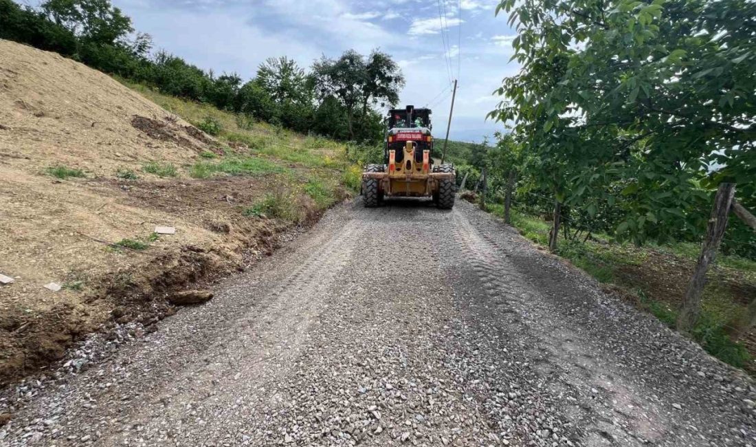 Malzemeli yol bakım çalışmaları sürüyor DÜZCE (İHA) – Düzce’de köy yollarında malzemeli bakım çalışmaları aralıksız