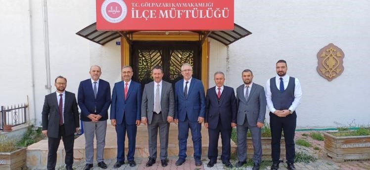 Mayıs Ayı İlçe Müftüleri Toplantısı’na Gölpazarı ev sahipliği yaptı Bilecik İl Müftüsü Ahmet Dilek başkanlığında gerçekleştirilen Mayıs Ayı İlçe