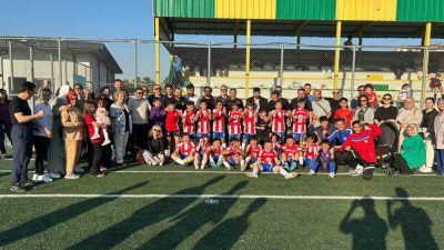 Kocaeli’nin Darıca ilçesinde TFF U11 Ligi N Grubu’nda mücadele eden