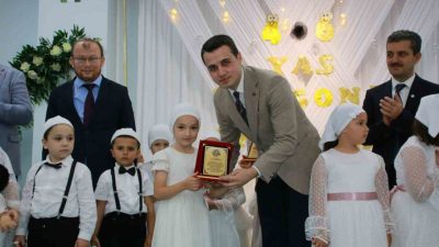 DÜZCE (İHA) – Çilimli’de köylerde açılan Kur’an kurslarına katılan minik