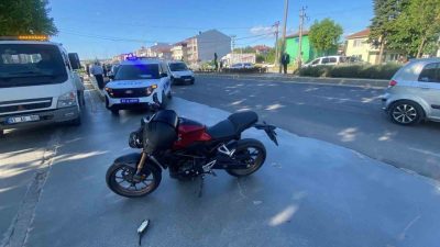 Düzce’de motosikletlinin çarptığı babaanne ile torunu hastanede yapılan tüm müdahalelere