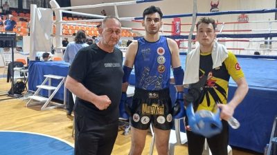 Muay Thai Türkiye Şampiyonası’nda, Düzce Üniversitesi öğrencisi Eyüp Atmaca, Türkiye