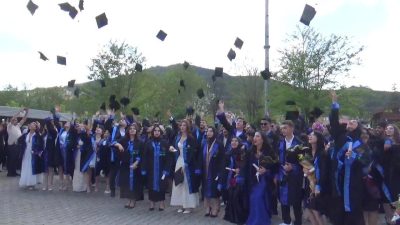 Bolu’nun Mudurnu ilçesinde BAİBÜ Meslek Yüksekokulu’nun 26. dönem mezuniyet töreni