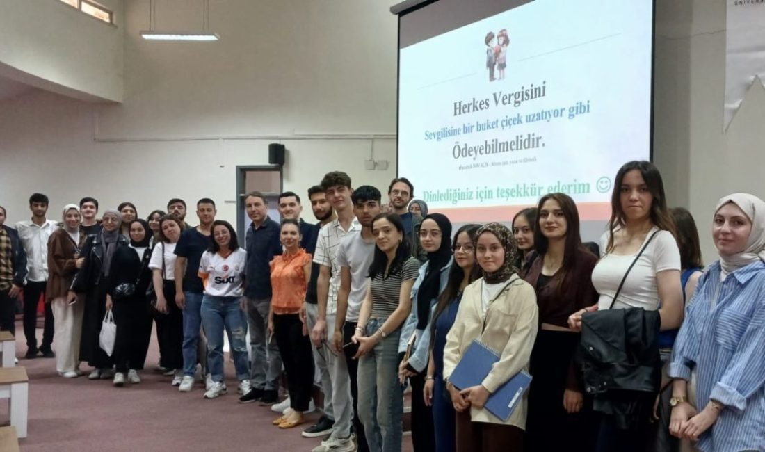 MYO’da ‘Vergi Bilinci’ semineri gerçekleşti Bilecik Şeyh Edebali Üniversitesinin (BŞEÜ), Osmaneli Meslek Yüksekokulu (MYO) Muhasebe