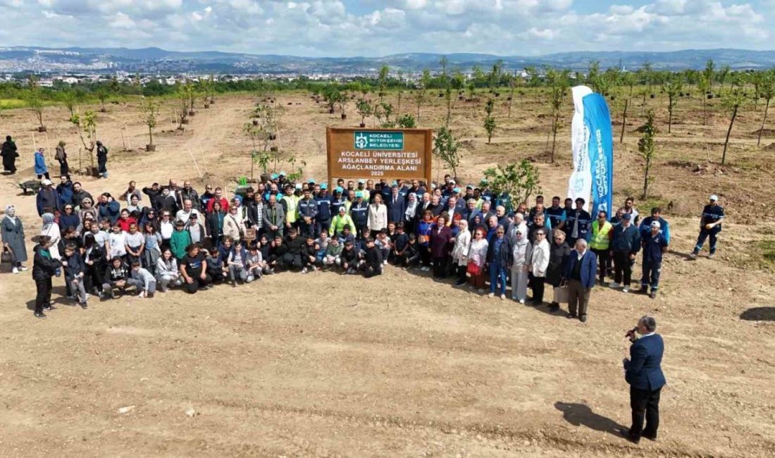 Öğrenciler gelecekler için fidan dikti Kocaeli’de çevre bilincini artırmak ve doğa sevgisini gelecek kuşaklara aşılamak