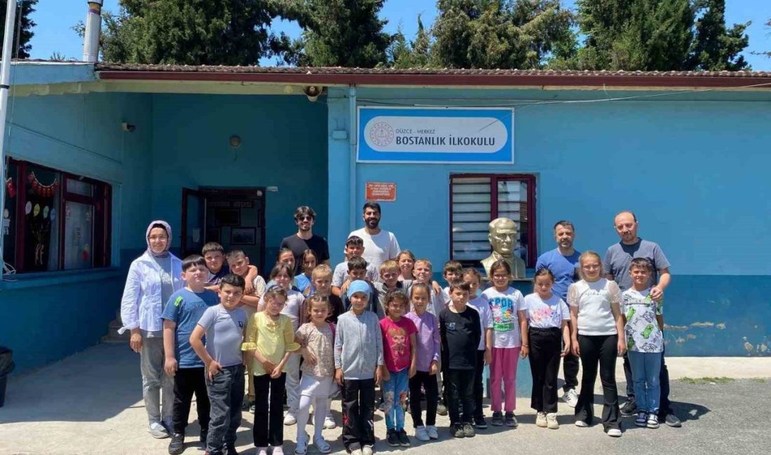 Okul bahçesinde geleneksel oyunları oynadılar Düzce’de Okul Sporları 2024-2025 sezonu İlkokul Fiziksel Etkinlik (İFET) oyunları