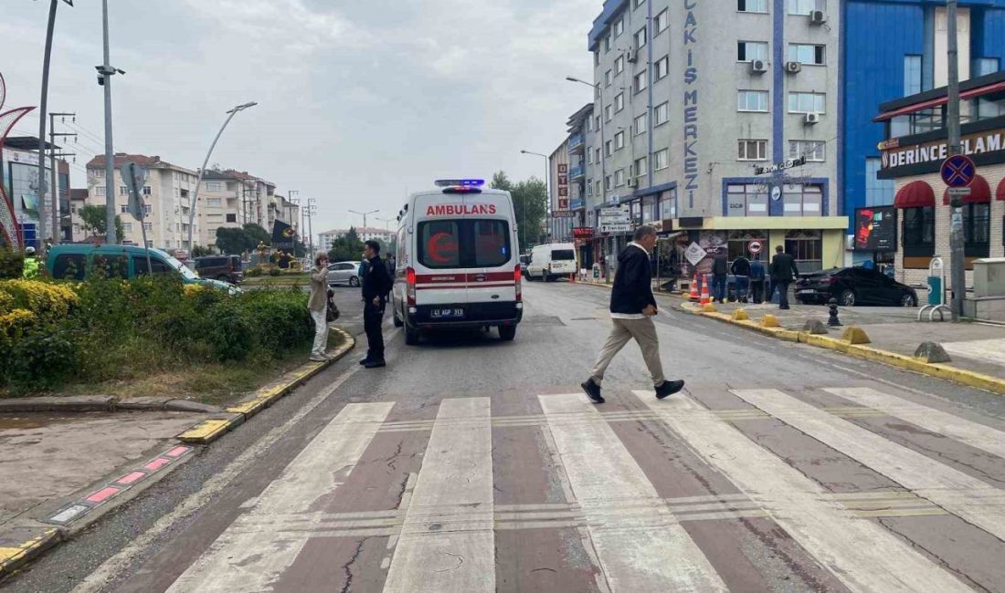 Otomobilin çarpığı yaya yaralandı Kocaeli’nin Derince ilçesinde otomobilin çaptığı yaya, yaralanarak hastaneye kaldırıldı. Kaza,