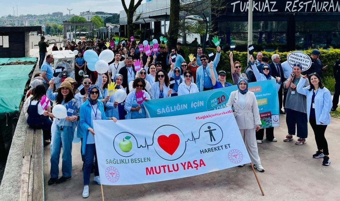 Sağlık için yürüdüler farkındalık oluşturdular DÜZCE(İHA) – Düzce’nin Akçakoca ilçesinde Sağlık Müdürlüğü tarafından Dünya Sağlık