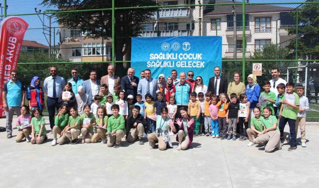 Sağlıklı çocuk, sağlıklı gelecek Düzce’de gerçekleştirildi Milli Eğitim Bakanlığı ve Sağlık Bakanlığı arasında imzalanan protokol kapsamında