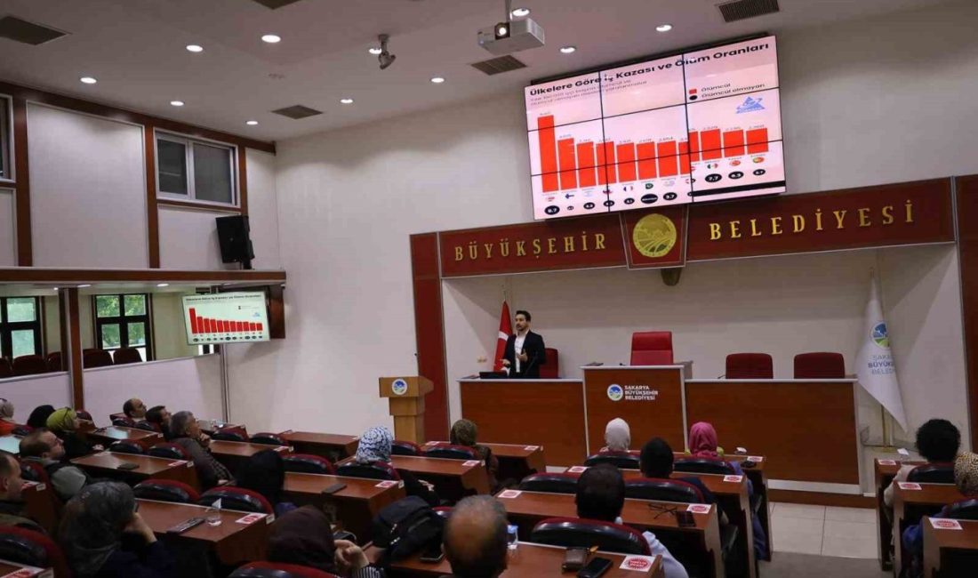 Sakarya Büyükşehir çalışanlarına iş sağlığı ve güvenliği eğitimi Sakarya Büyükşehir Belediyesi, iş sağlığı ve güvenliği konusunda kurum kültürünü