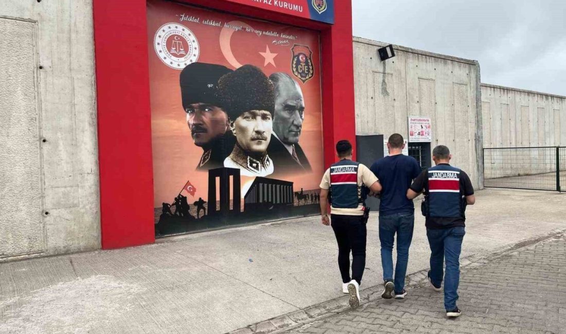 Sakarya’nın Pamukova ilçesinde jandarma ekiplerince düzenlenen operasyonda, çeşitli suçlardan hakkında