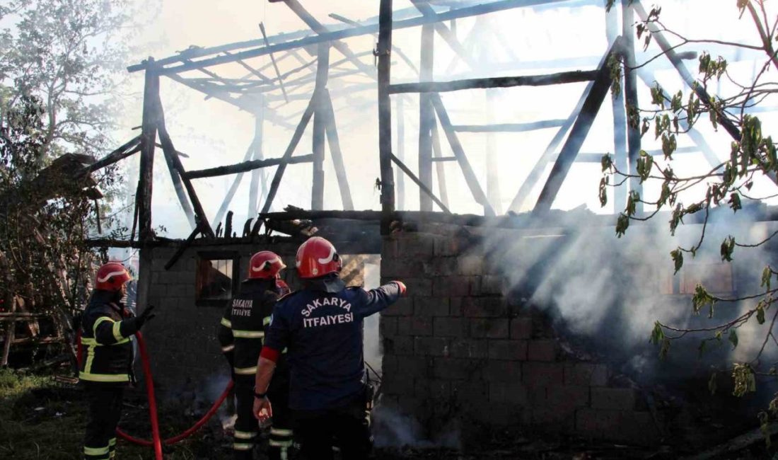 Sakarya’da alevlere teslim olan samanlık küle döndü Sakarya’nın Akyazı ilçesinde alevlere teslim olan samanlık küle döndü. Yangın,