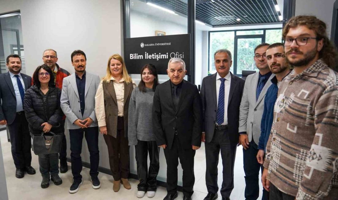 SAÜ’de Bilim İletişimi Ofisi açıldı Sakarya Üniversitesi, Yükseköğretim Kurulu’nun (YÖK) öncülüğünde hayata geçirilen proje çerçevesinde