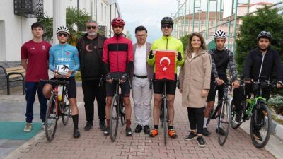 Gazi Mustafa Kemal Atatürk’ün Selanik’teki evinden alınarak yola çıkan toprak