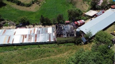 Sakarya’nın Taraklı ilçesinde yaklaşık 10 bin adet kapasiteli tavuk çiftliği