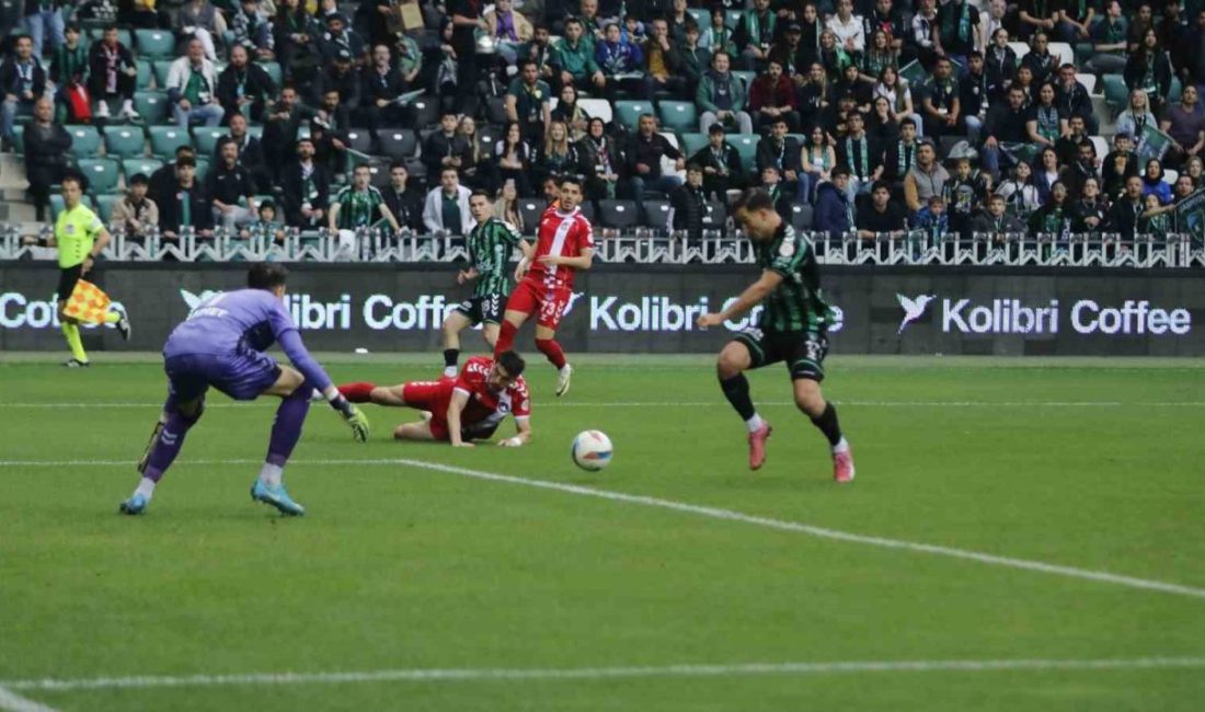 Trendyol 1.Lig’in 38. ve son haftasında şampiyon Kocaelispor, Ankara Keçiörengücü’nü