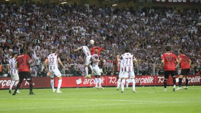 Trendyol 1. Lig play-off finalinde Fatih Karagümrük, normal süresi 1-1