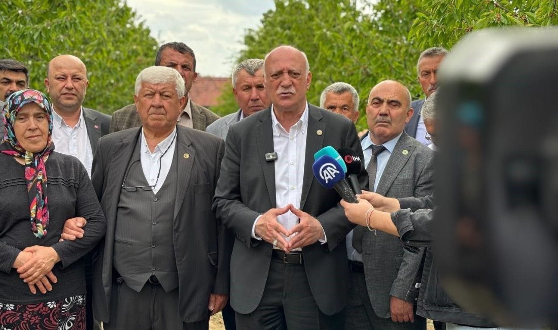Türkiye Ziraat Odaları Birliği (TZOB) Genel Başkanı Şemsi Bayraktar, Bolu’da