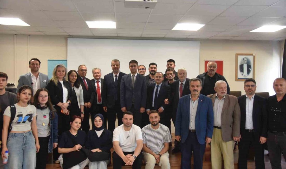 Ulukavak, savunma sanayi üzerine konferans verdi DÜZCE(İHA) – Savunma Sanayii Başkanlığı Elektronik Harp ve Radar Sistemleri
