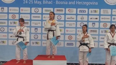 DÜZCE(İHA) – Bosna Hersek’te yapılan Ümitler Balkan Judo Şampiyonasında 44