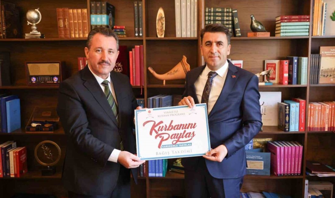 Bilecik Valisi Şefik Aygöl, Türkiye Diyanet Vakfı’na (TDV) vekalet yoluyla