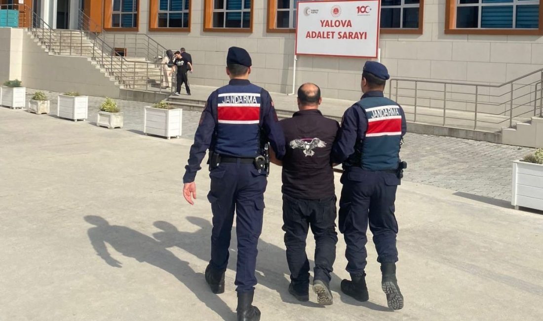 Yalova’da 16 yıl hapisle aranan hükümlü yakalandı Yalova’da hırsızlık suçundan aranan hükümlü jandarma ekiplerince yakalandı. Alınan bilgiye