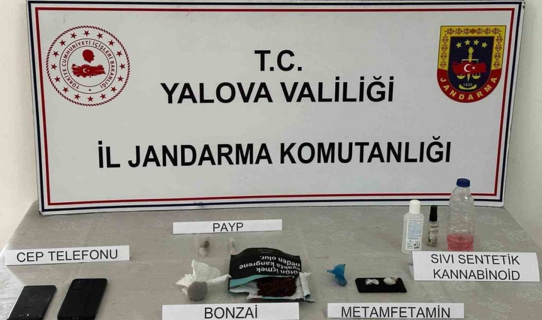 Yalova’da uyuşturucu operasyonunda 2 tutuklama Yalova’da jandarma tarafından düzenlenen uyuşturucu operasyonlarında gözaltına alınan 4 şüpheliden