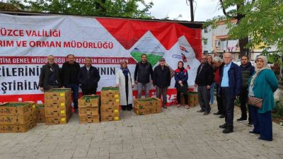 Düzce’de tarım arazilerinin kullanımının etkinleştirilmesi projesi kapsamında yüzde 75’i bakanlık