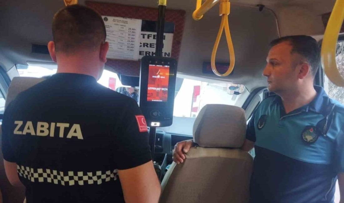 Zabıtalar halk otobüslerinde denetleme yaptı Bilecik Belediyesi Zabıta Müdürlüğü ekipleri tarafından şehir içi ulaşımında hizmet