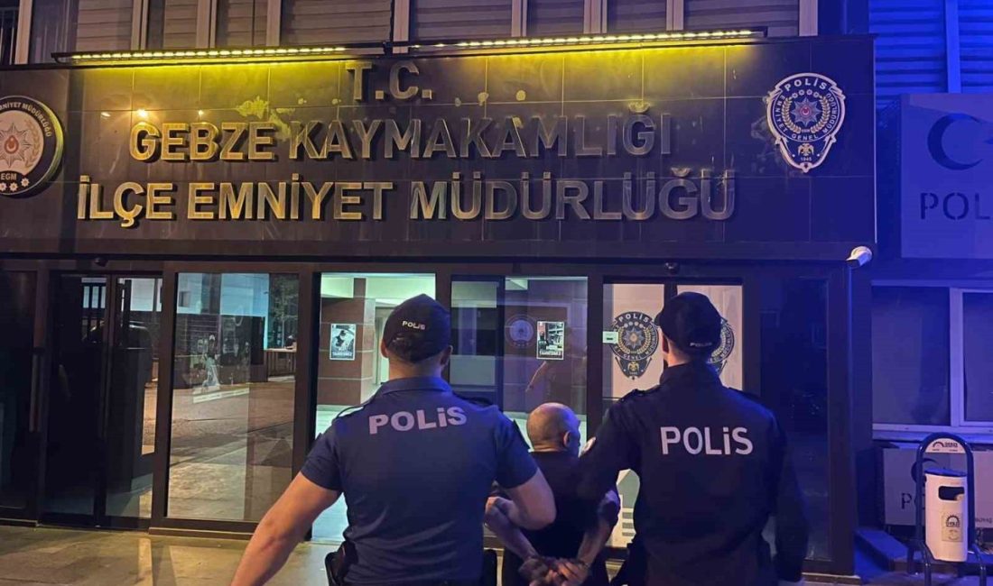 18 yıl hapis cezası bulunan hükümlü yakalandı Kocaeli’de uyuşturucu ticareti ve çeşitli suçlardan hakkında 18 yıl 4
