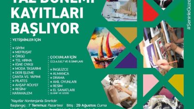 Adapazarı Belediyesi, yaz dönemi boyunca Bilgi Evleri ve Millet Evleri’nde