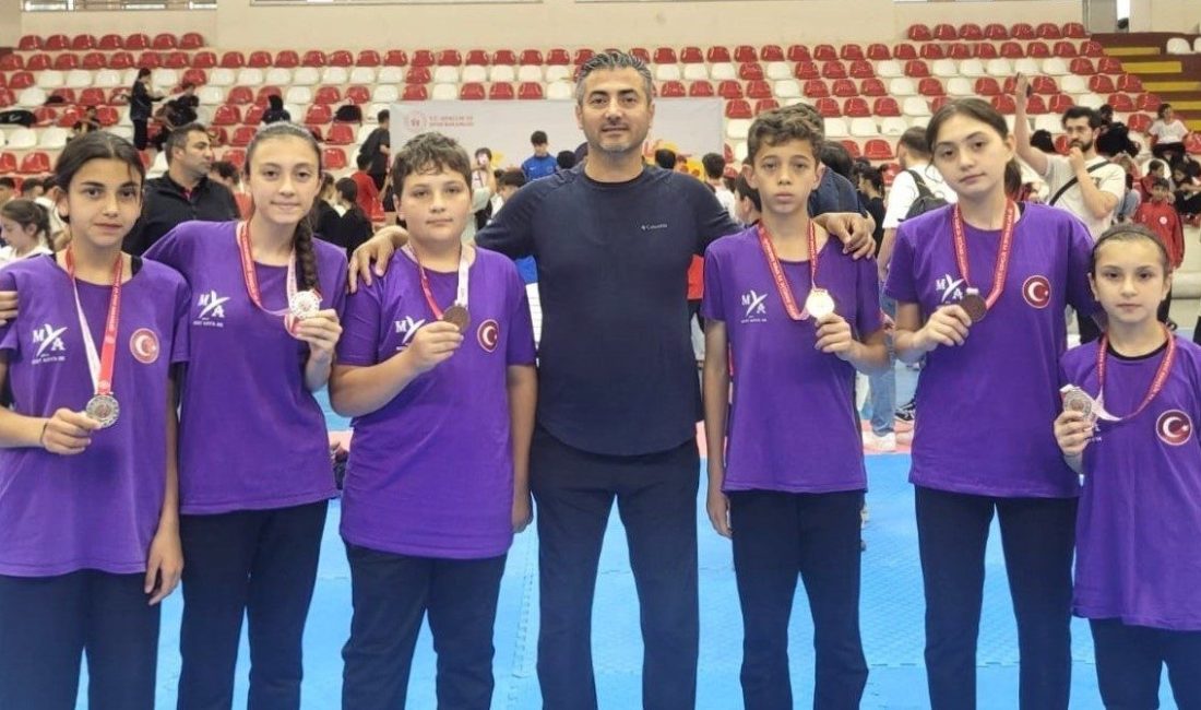 Analigden 7 madalya ile döndüler Gruplar Analig Taekwondo müsabakalarında Düzceli sporcular 7 madalya kazandı. Amasya’da