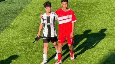 Darıca Kalespor altyapısında yetişen Muhammet Eymen Kaya ve Ferman Kayalı,