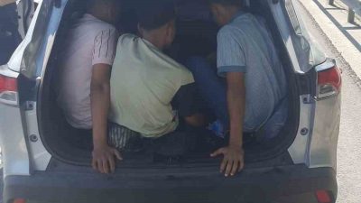 Anadolu Otoyolu Sakarya geçişinde yabancı uyruklu şahsın kullandığı cipte 9