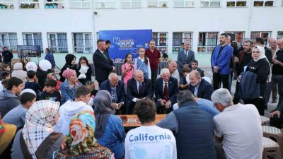 Düzce Belediye Başkanı Dr. Faruk Özlü, Çakırlar Mahallesi sakinleriyle bir