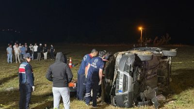 Sakarya’nın Kocaali ilçesinde Kurban Bayramı arifesinde meydana gelen trafik kazası,