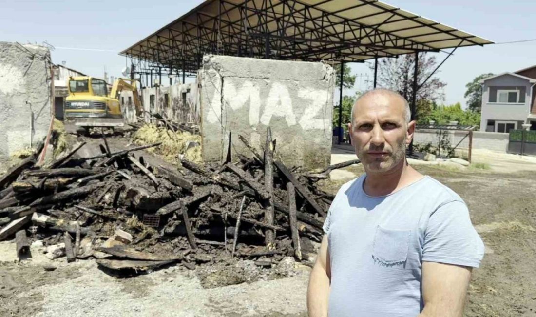 Kurban Bayramı’na iki gün kala Sakarya’da yürek yakan bir yangın