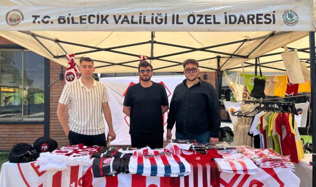 Bilecikspor standı yerini aldı Pelitözü Gölpark bu yıl ikinci kez düzenlenecek olan GölparkFest kapılarını