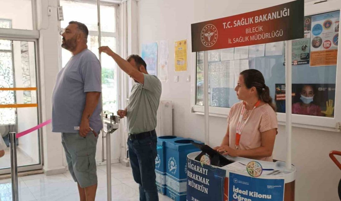 Bilecik’te de obezite ile savaş başladı Bilecik’te “İdeal Kilonu Öğren, Sağlıklı Yaşa” projesiyle obeziteyle mücadele kapsamında