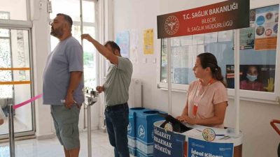 Bilecik’te “İdeal Kilonu Öğren, Sağlıklı Yaşa” projesiyle obeziteyle mücadele kapsamında