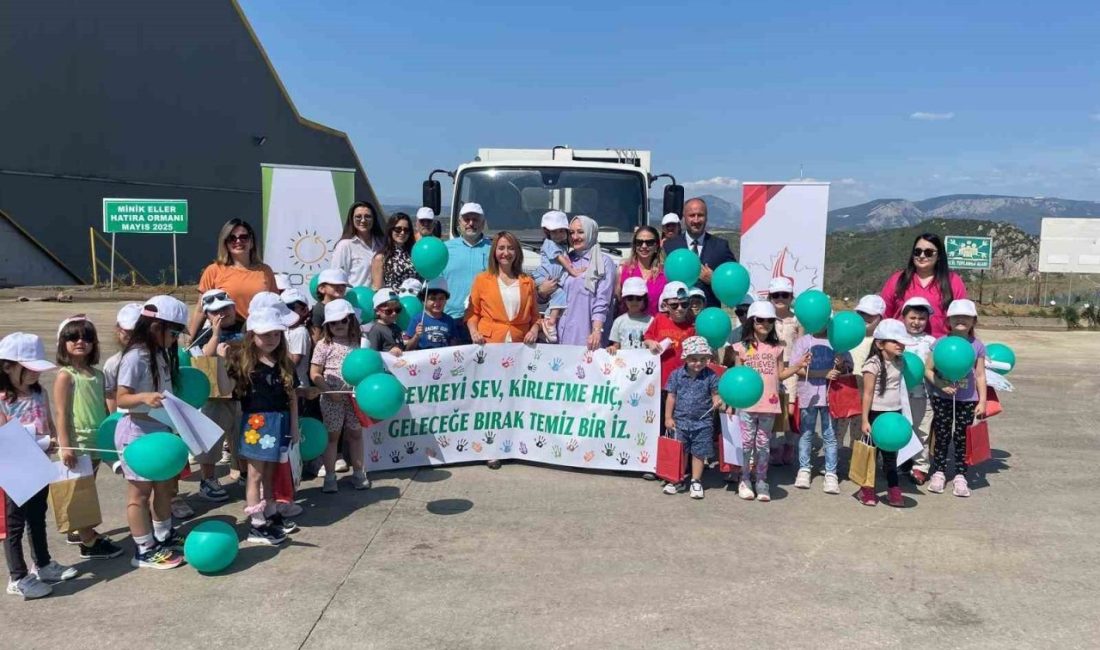Bilecik’te Çevre Koruma Haftası etkinlikleri kapsamında anaokulu öğrencilerine çevre bilinci